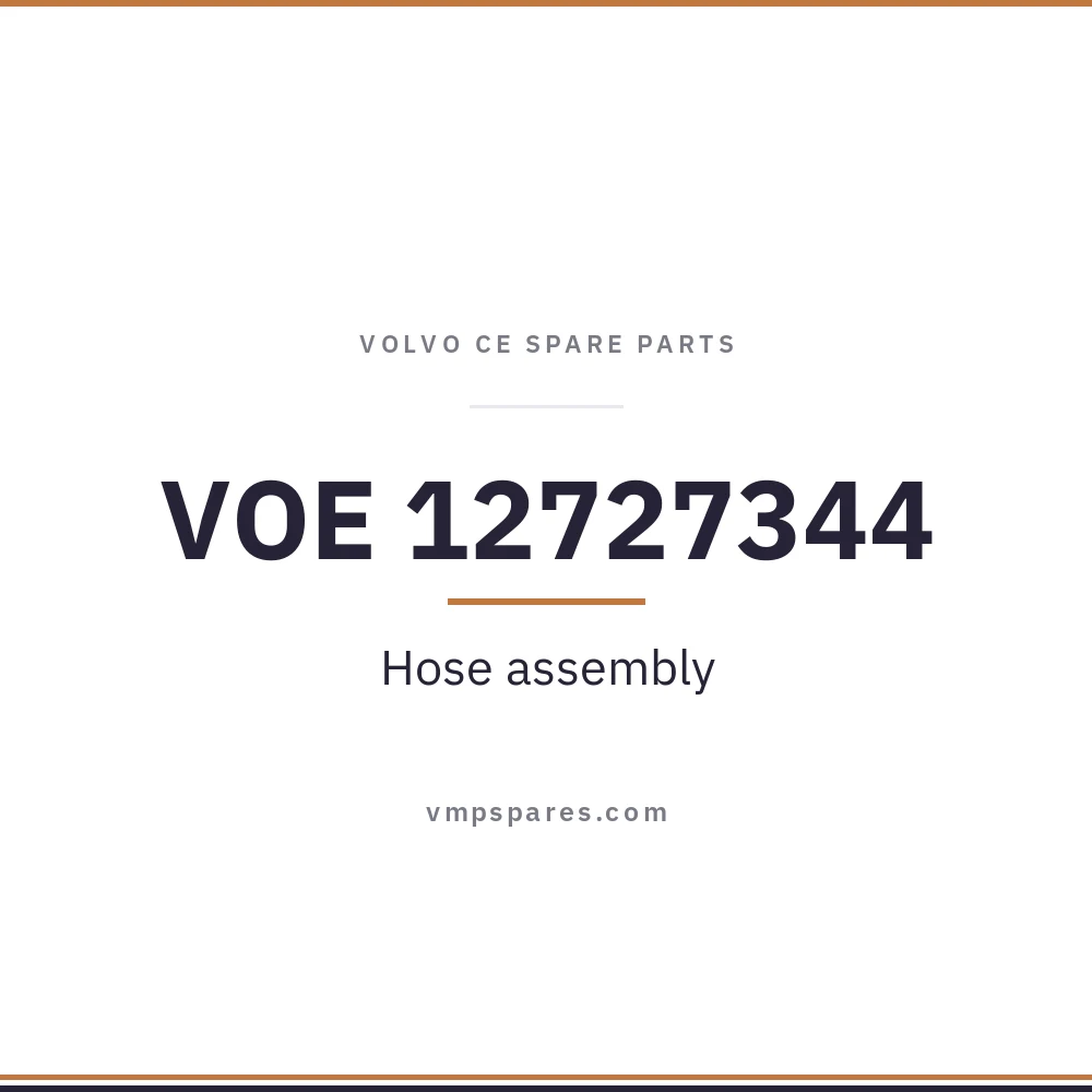 VOE 12727344 – Hose assembly