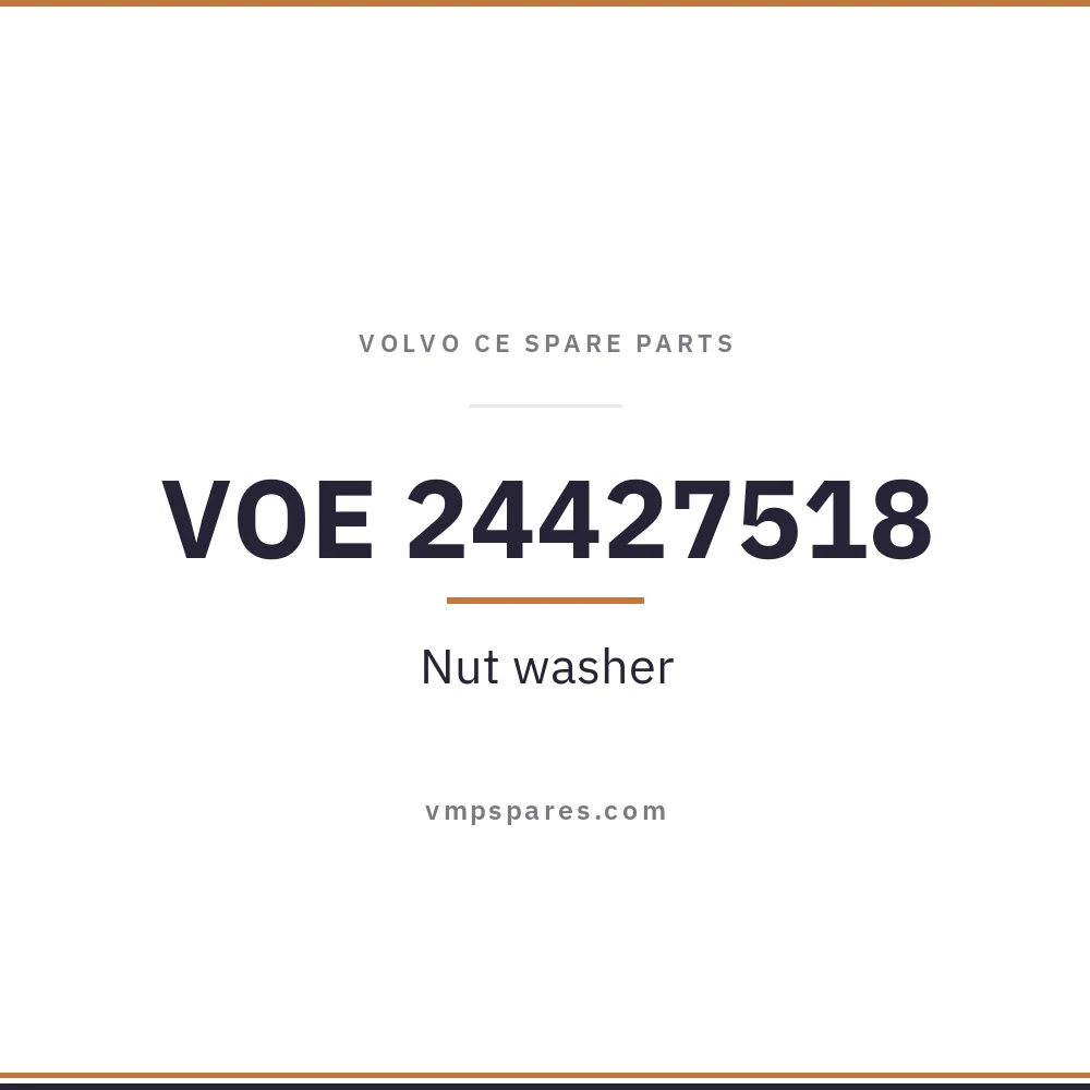 VOE 24427518 – Nut washer