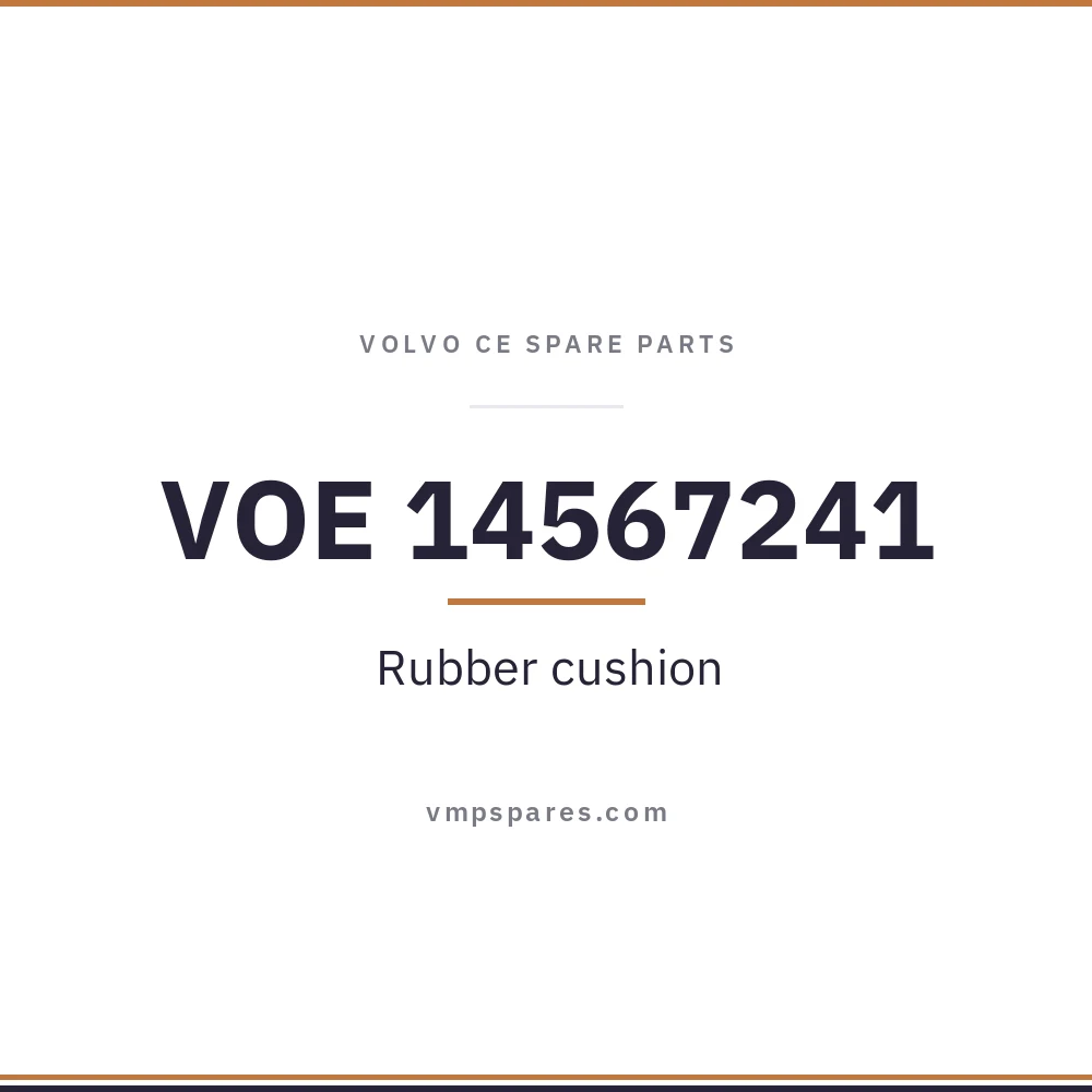 VOE 14567241 – Rubber cushion
