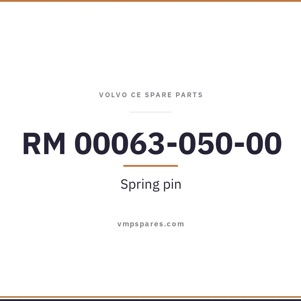 RM 00063-050-00 – Spring pin