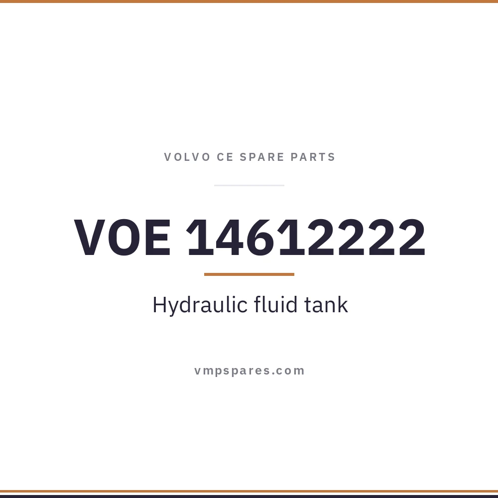 VOE 14612222 – Hydraulic fluid tank
