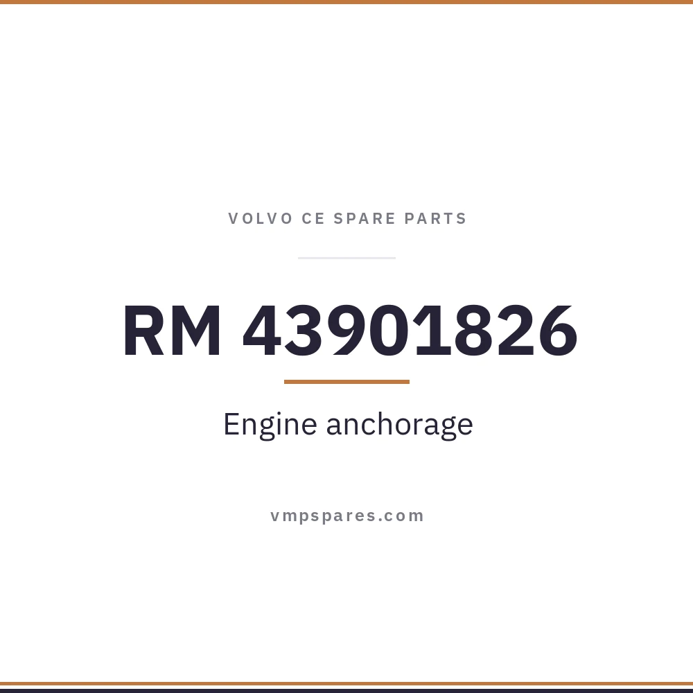 RM 43901826 – Engine anchorage