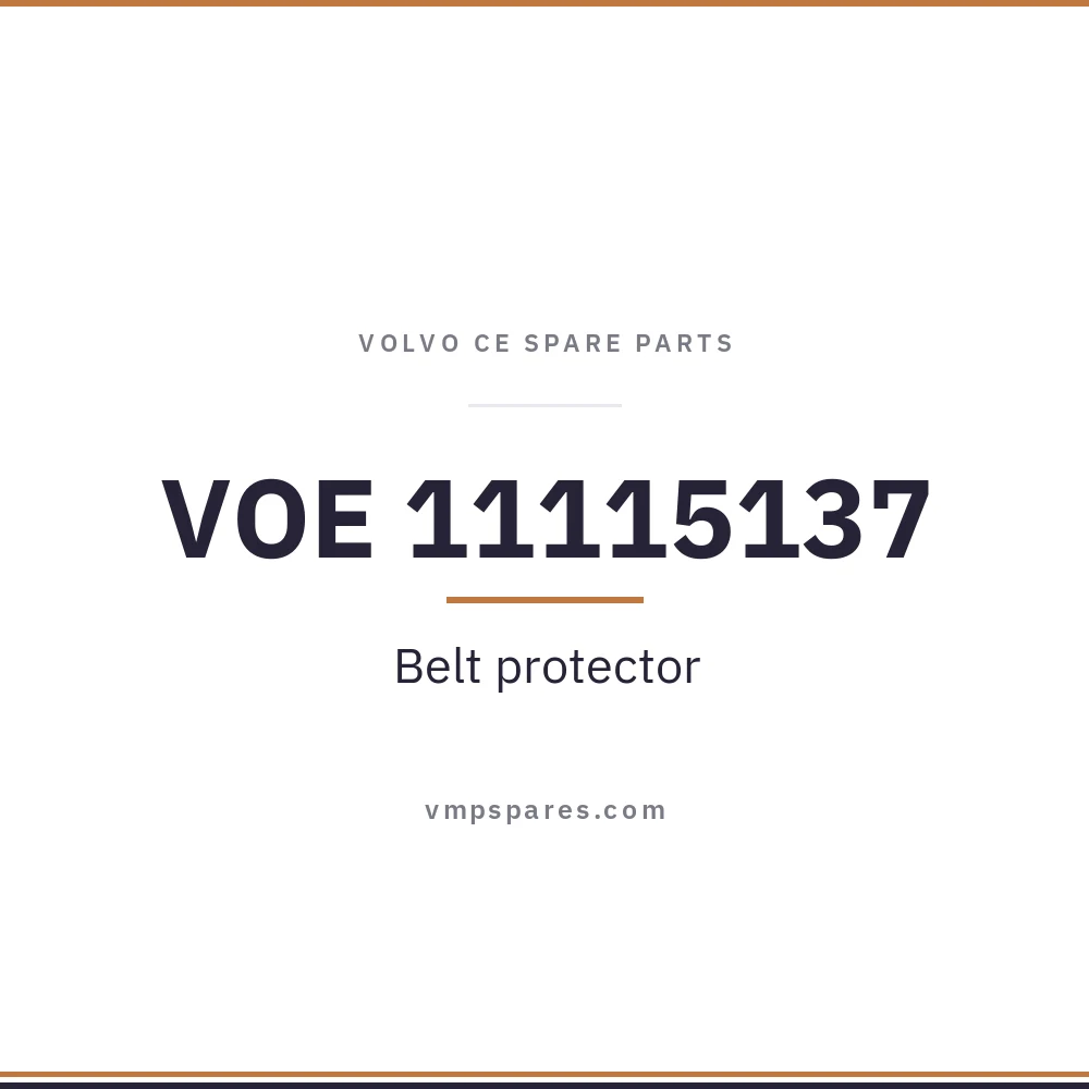 VOE 11115137 – Belt protector