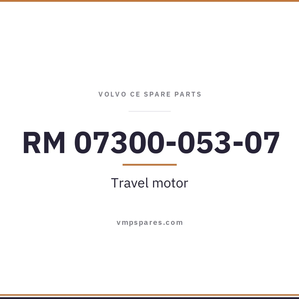 RM 07300-053-07 – Travel motor