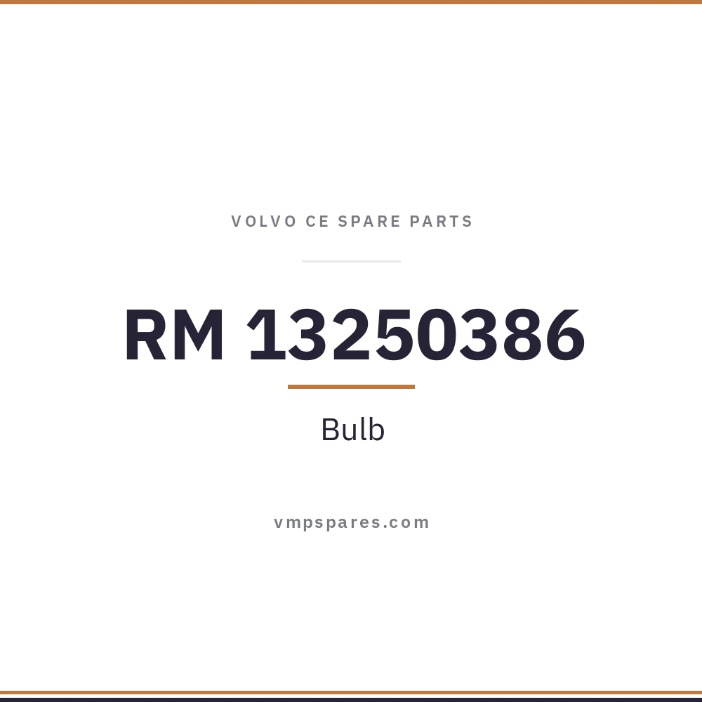 RM 13250386 – Bulb