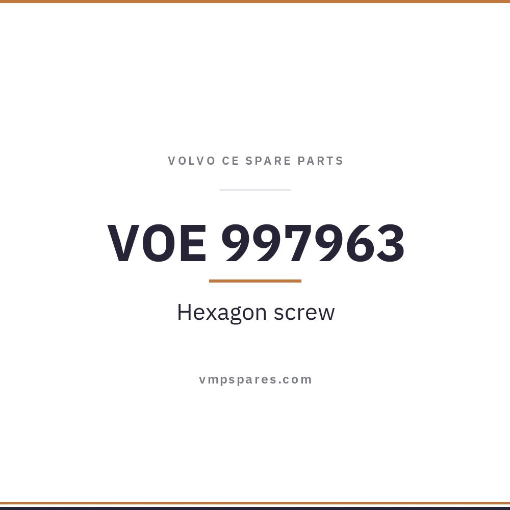 VOE 997963 – Hexagon screw