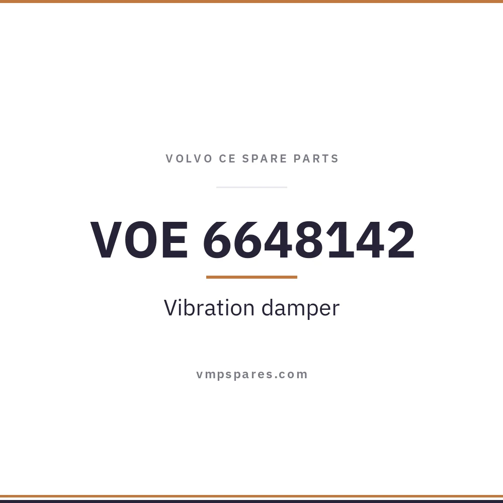 VOE 6648142 – Vibration damper