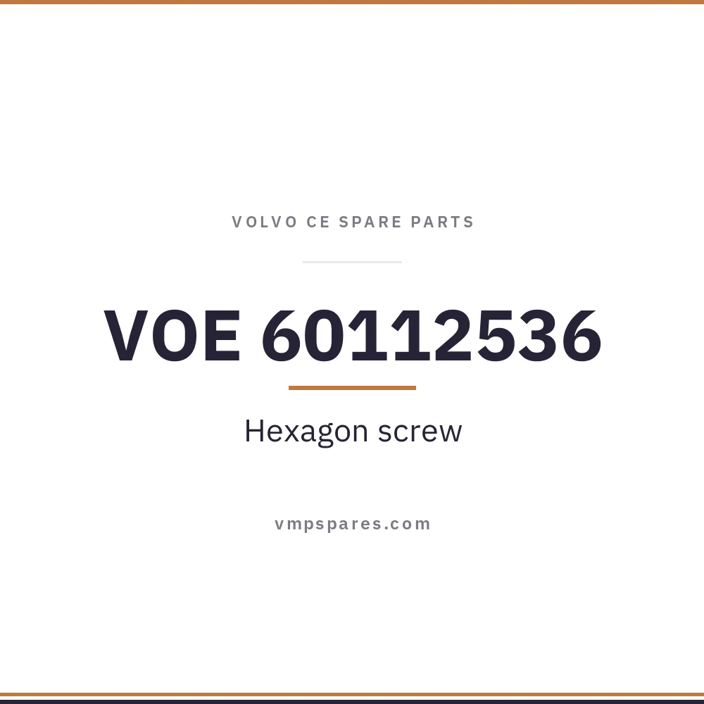 VOE 60112536 – Hexagon screw
