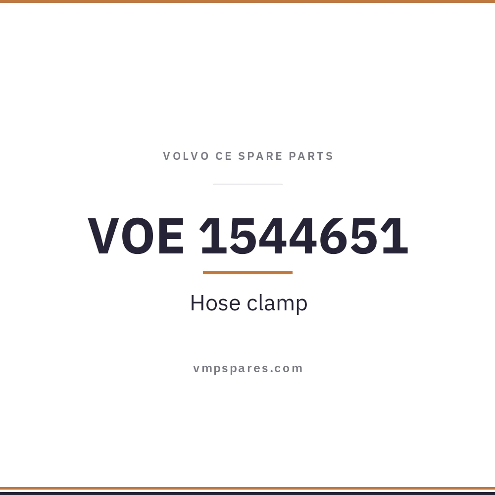 VOE 1544651 – Hose clamp