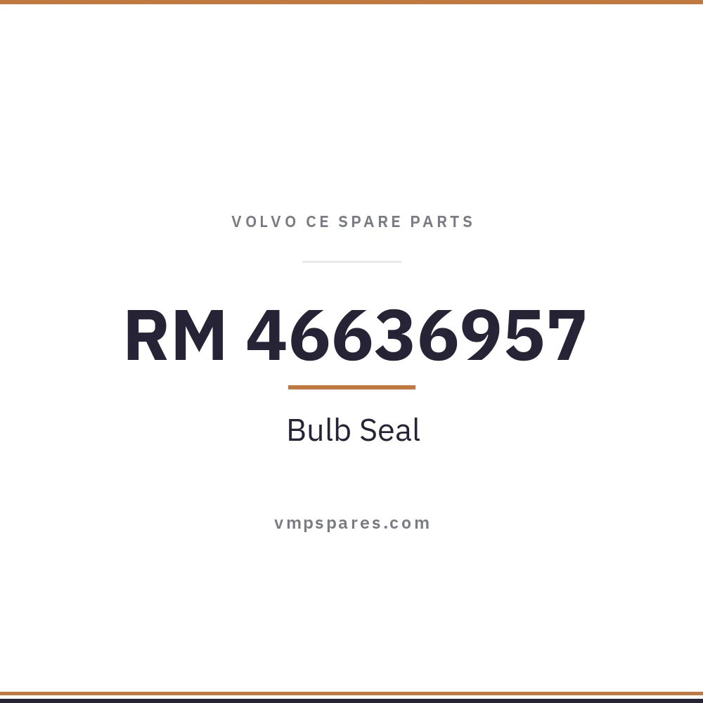 RM 46636957 – Bulb Seal