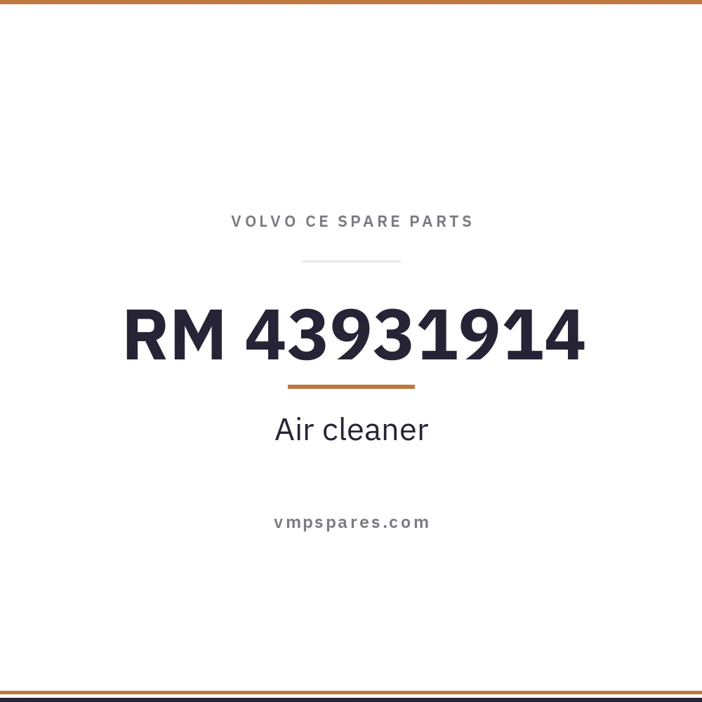 RM 43931914 – Air cleaner