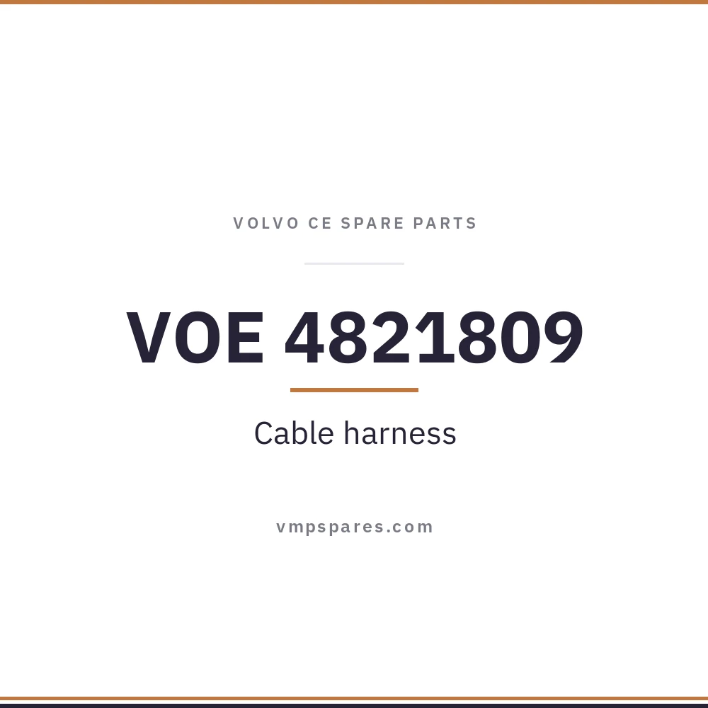 VOE 4821809 – Cable harness