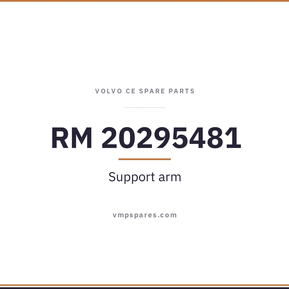 RM 20295481 – Support arm