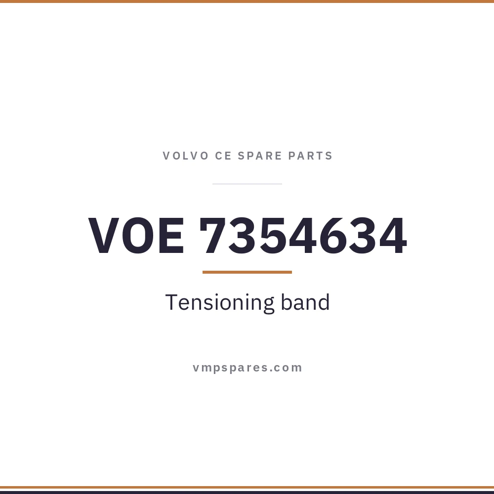 VOE 7354634 – Tensioning band