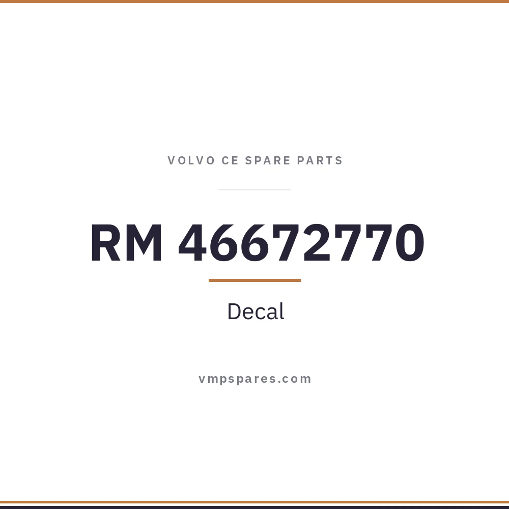 RM 46672770 – Decal