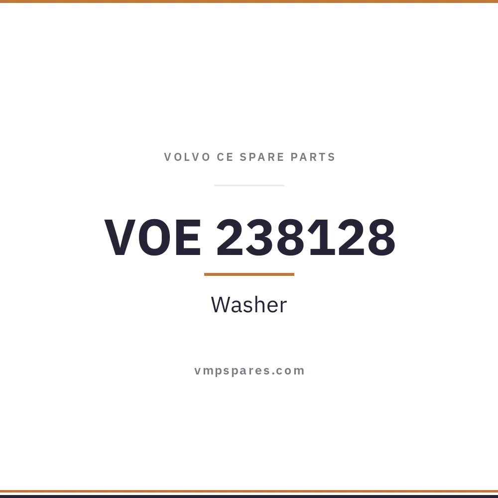 VOE 238128 – Washer