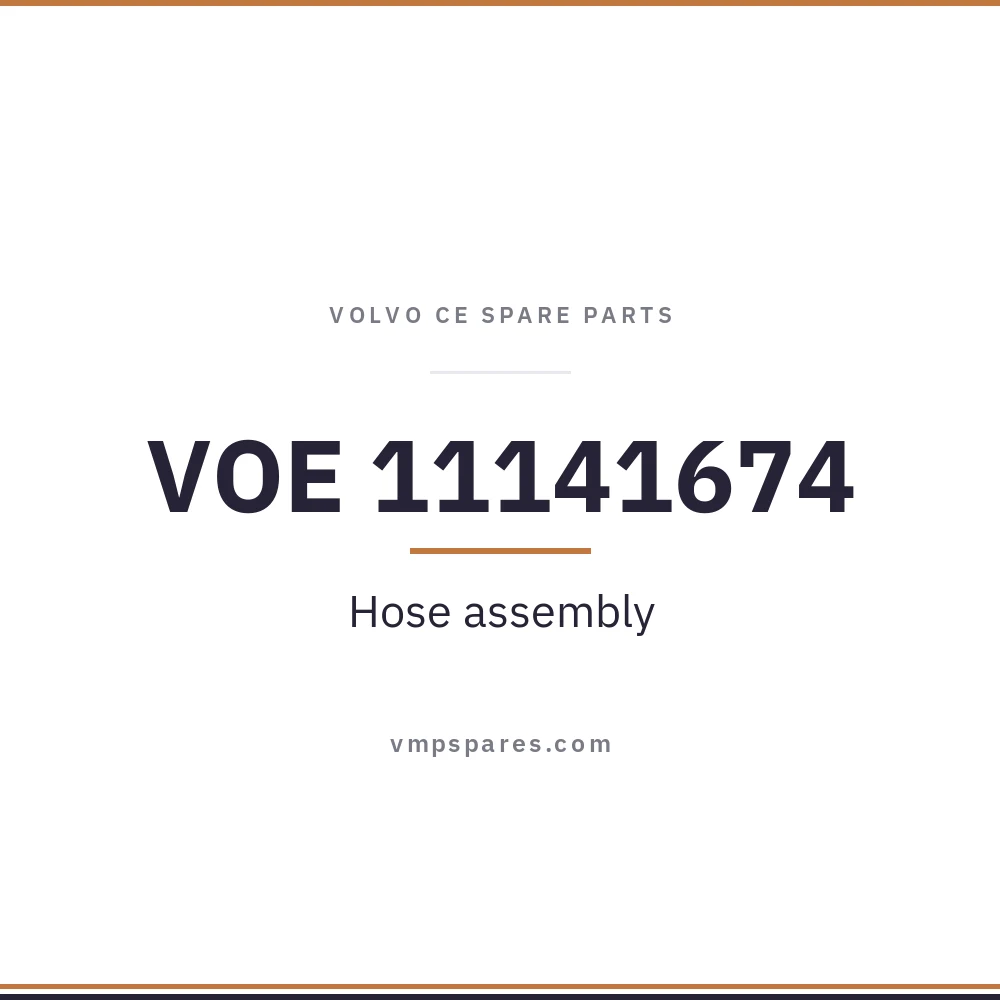 VOE 11141674 – Hose assembly