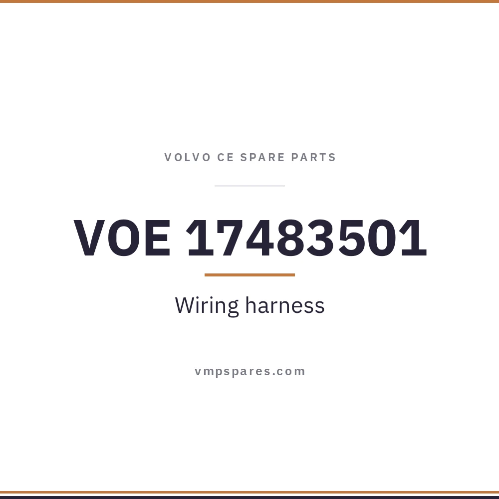 VOE 17483501 – Wiring harness