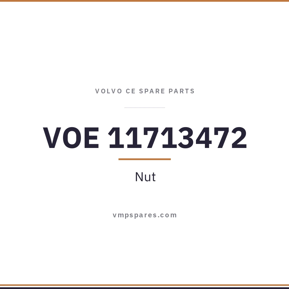 VOE 11713472 – Nut