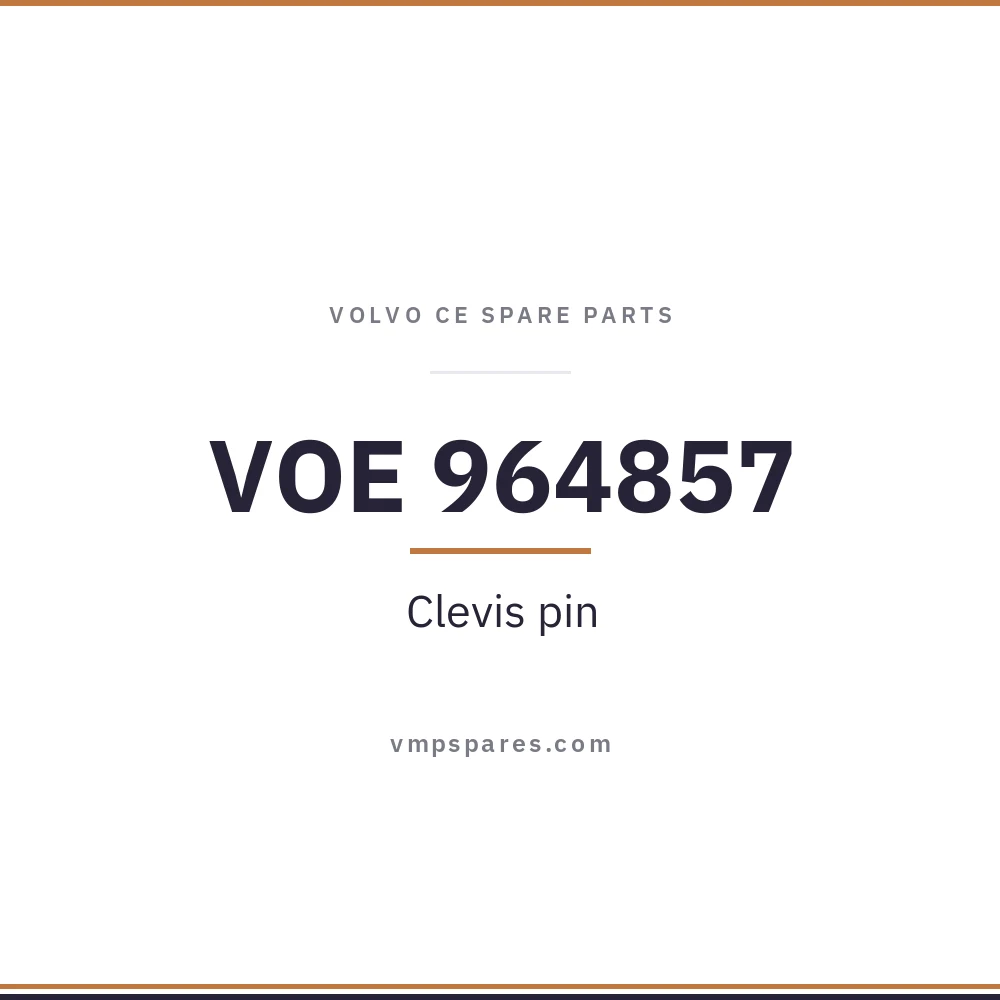 VOE 964857 – Clevis pin