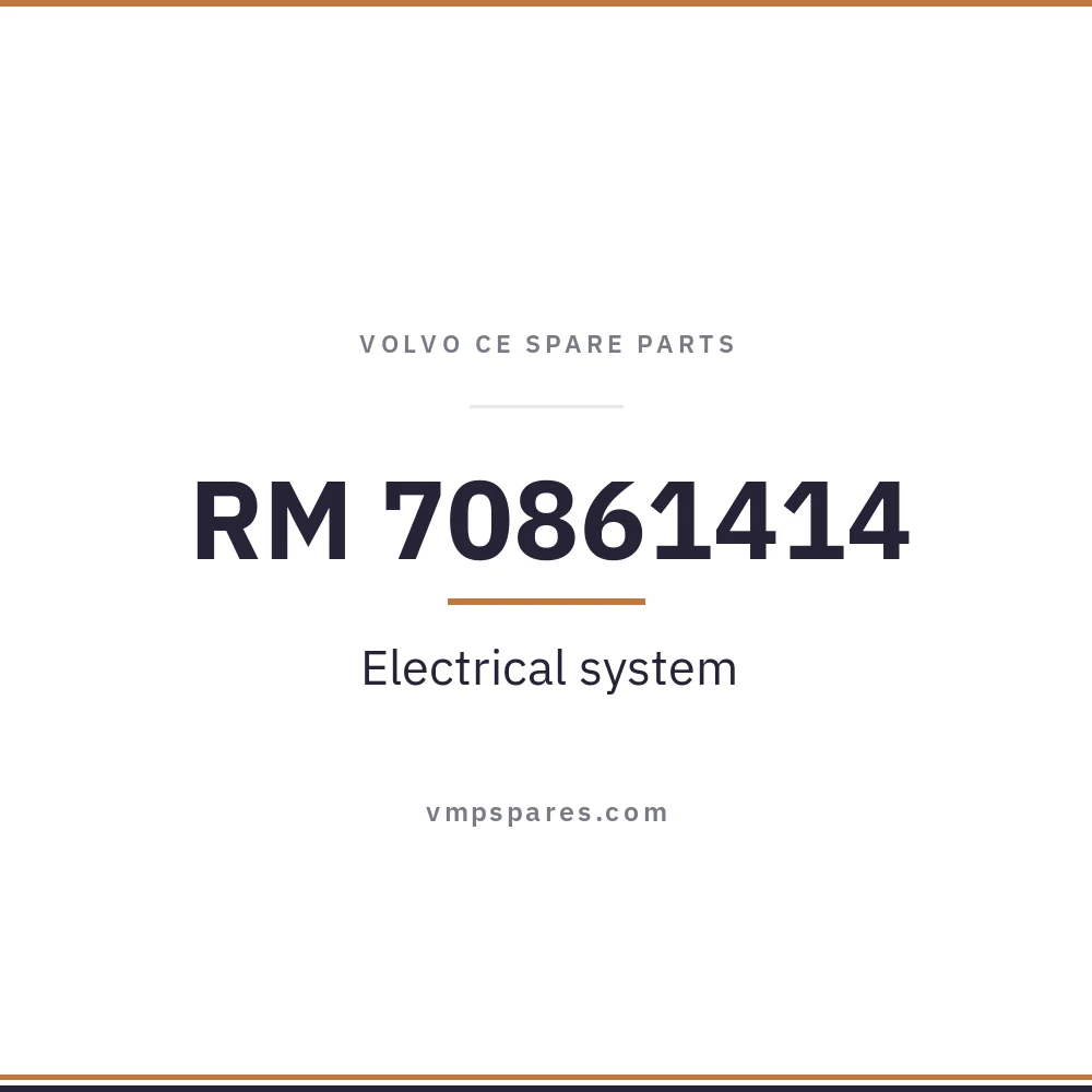 RM 70861414 – Electrical system