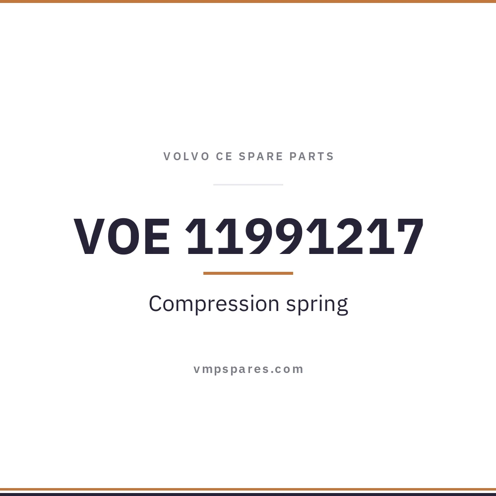 VOE 11991217 – Compression spring