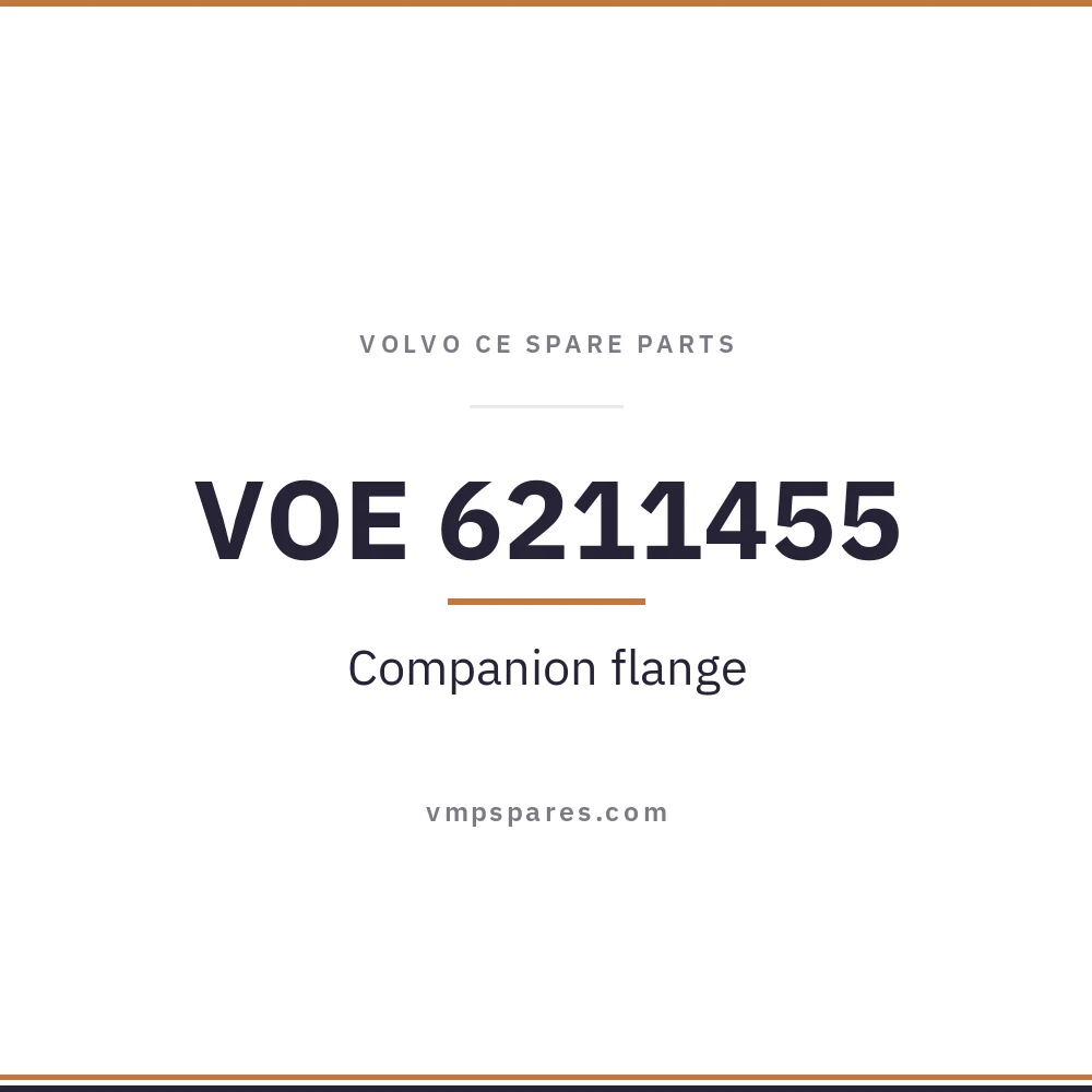 VOE 6211455 – Companion flange