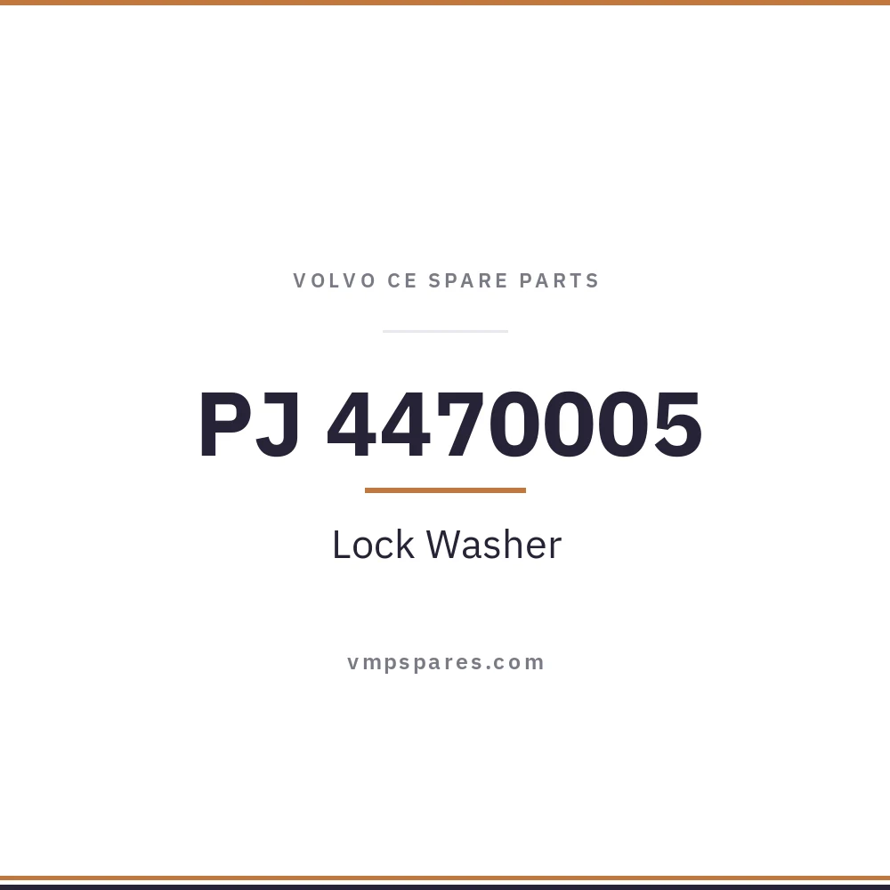 PJ 4470005 – Lock Washer