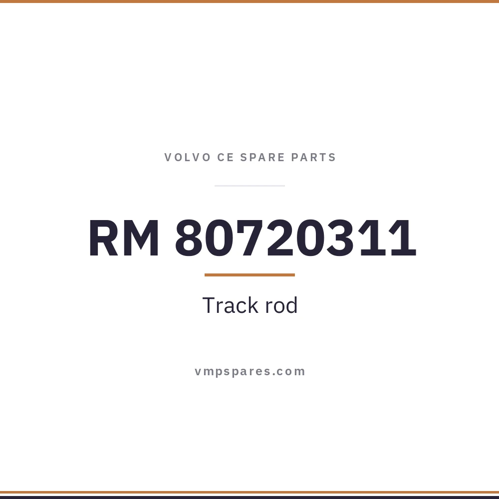 RM 80720311 – Track rod