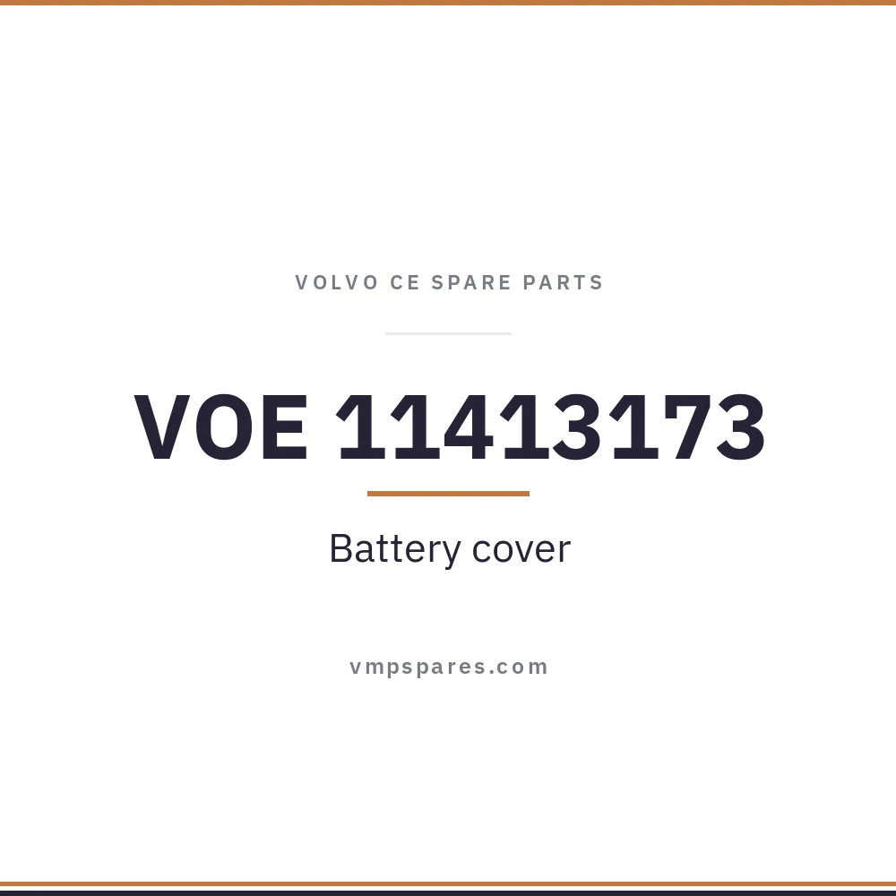 VOE 11413173 – Battery cover