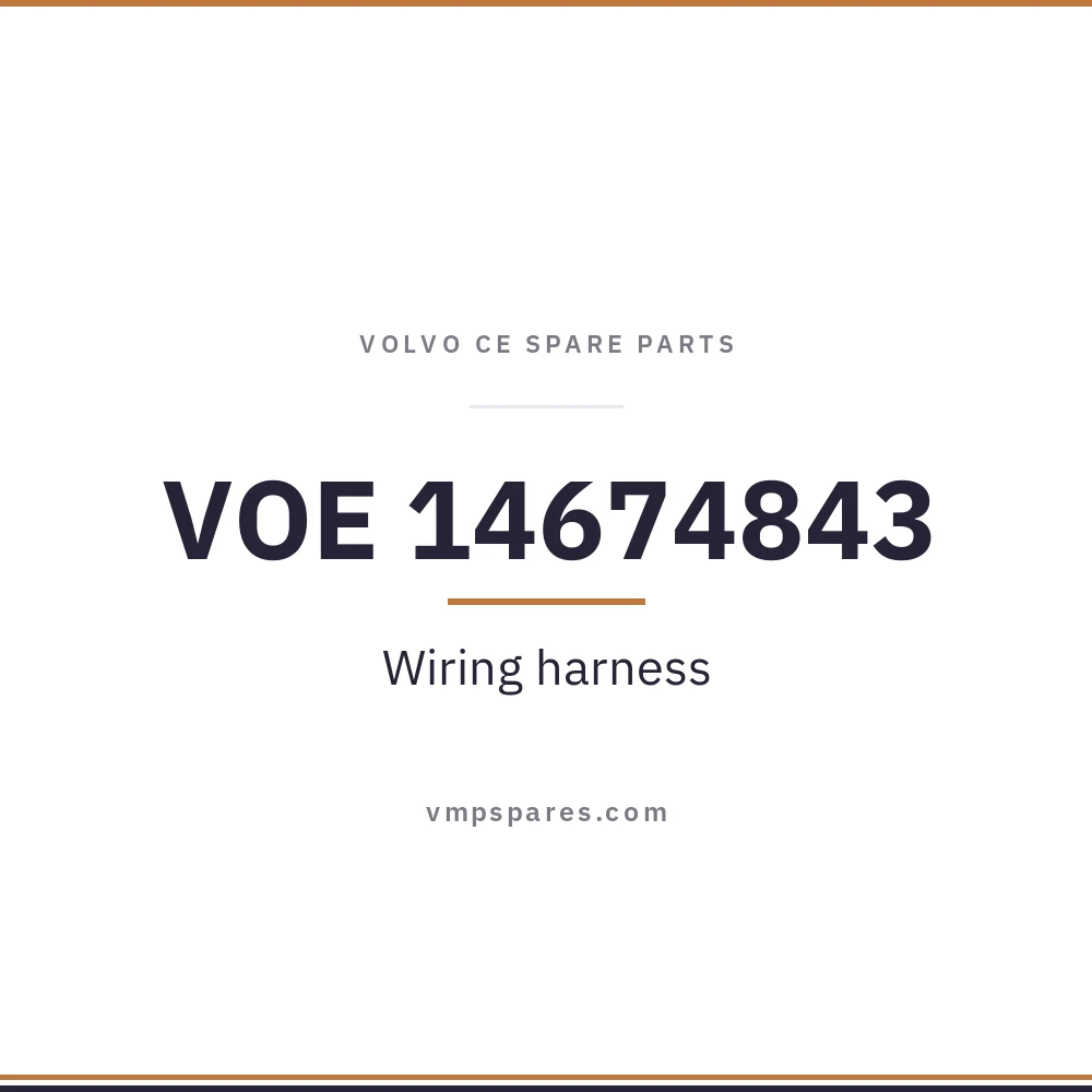 VOE 14674843 – Wiring harness