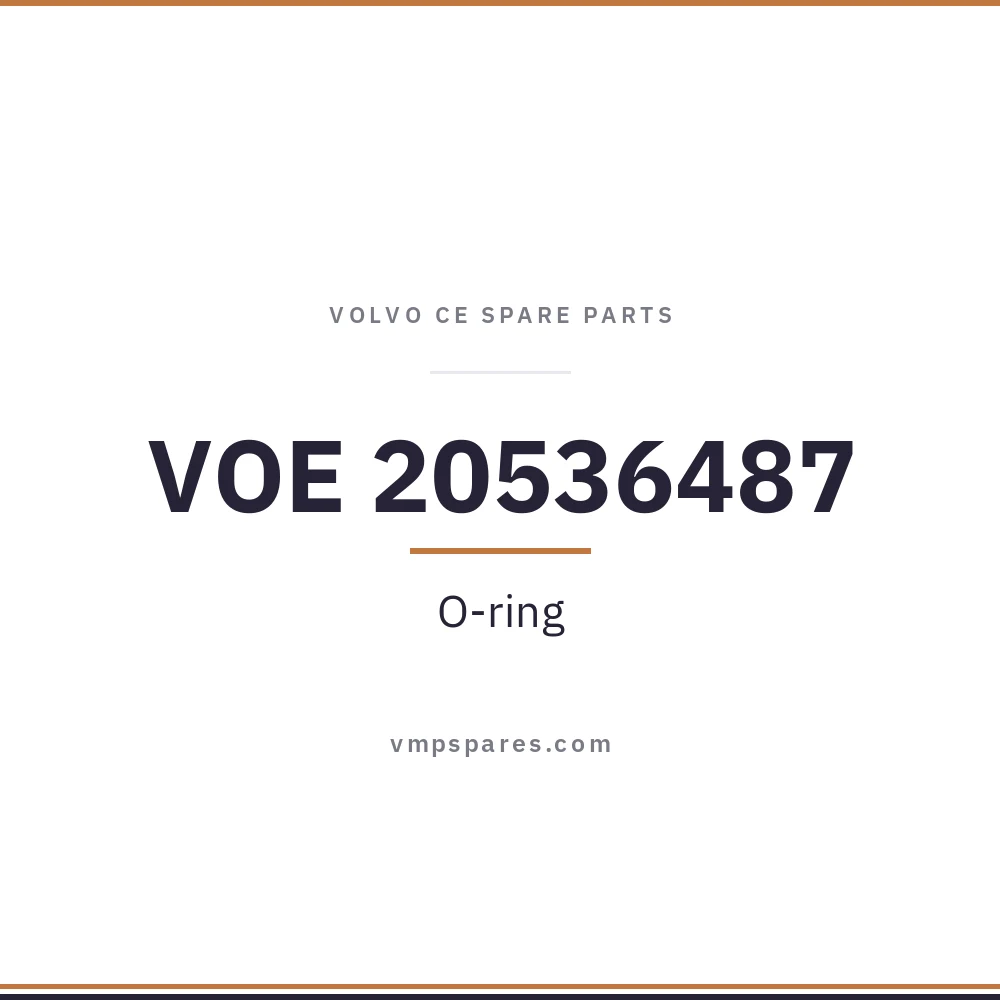 VOE 20536487 – O-ring