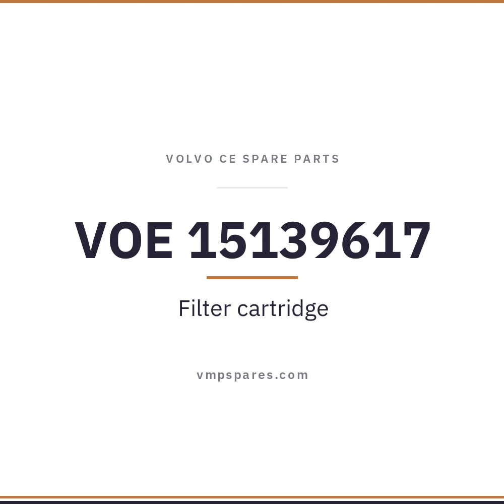 VOE 15139617 – Filter cartridge