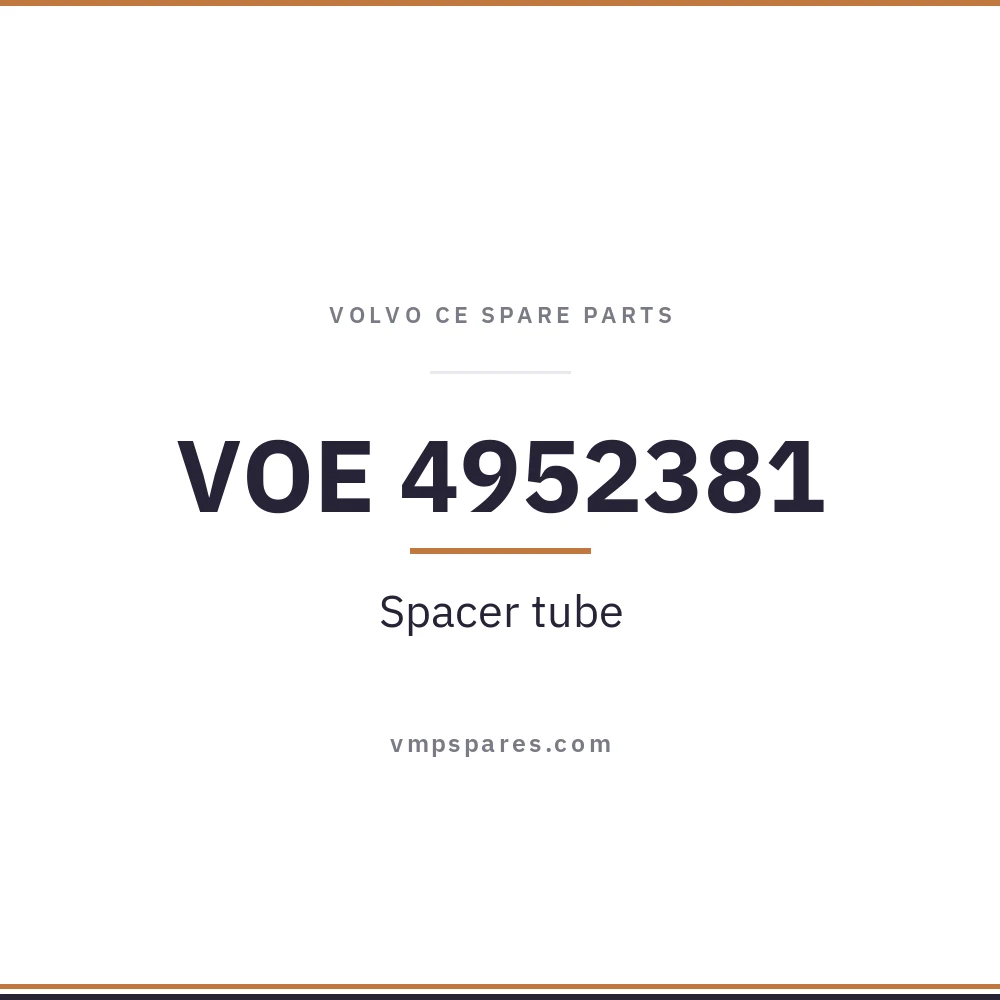 VOE 4952381 – Spacer tube