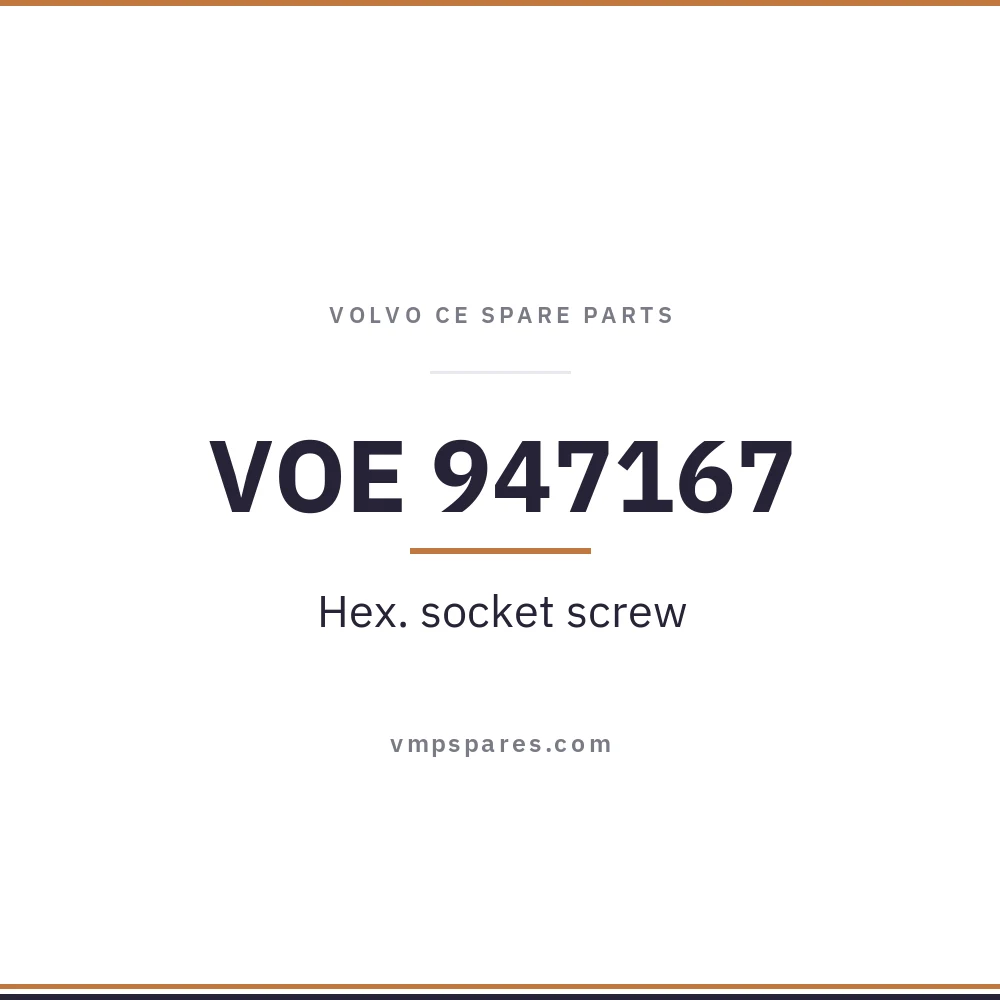 VOE 947167 – Hex. socket screw