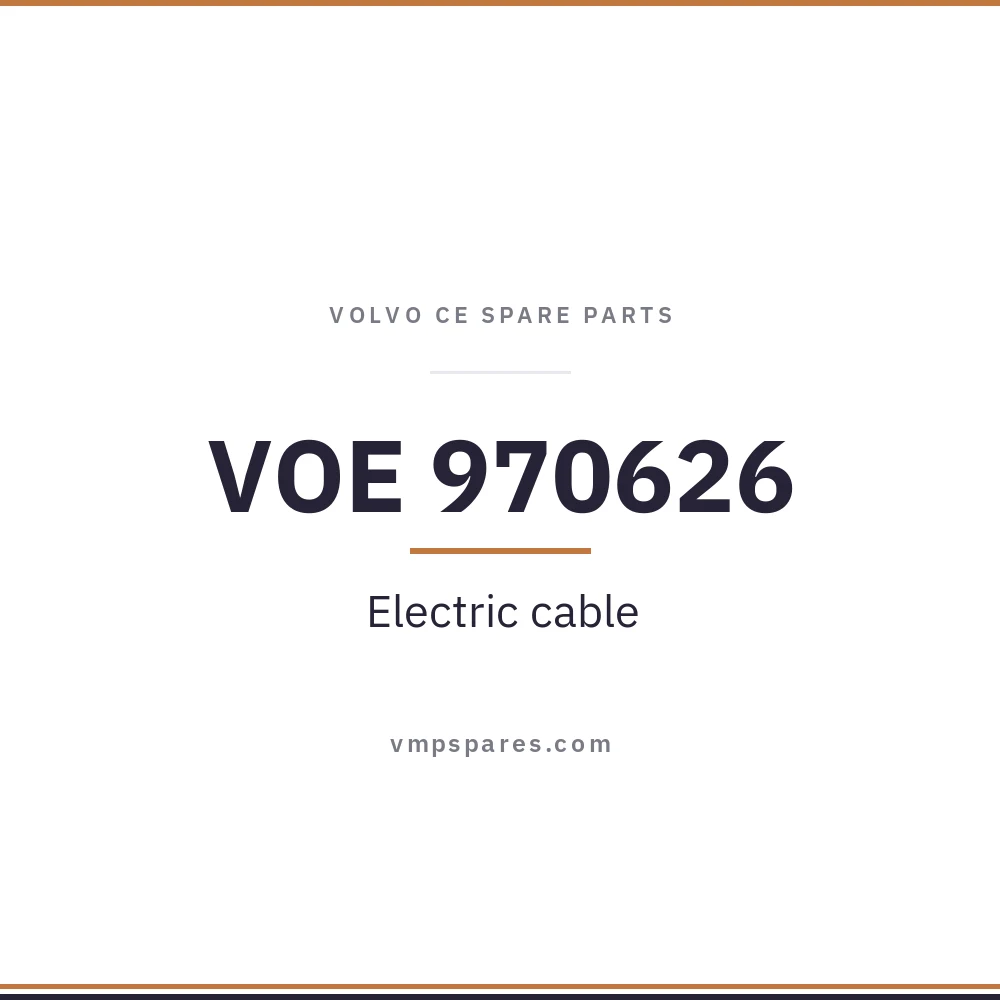 VOE 970626 – Electric cable