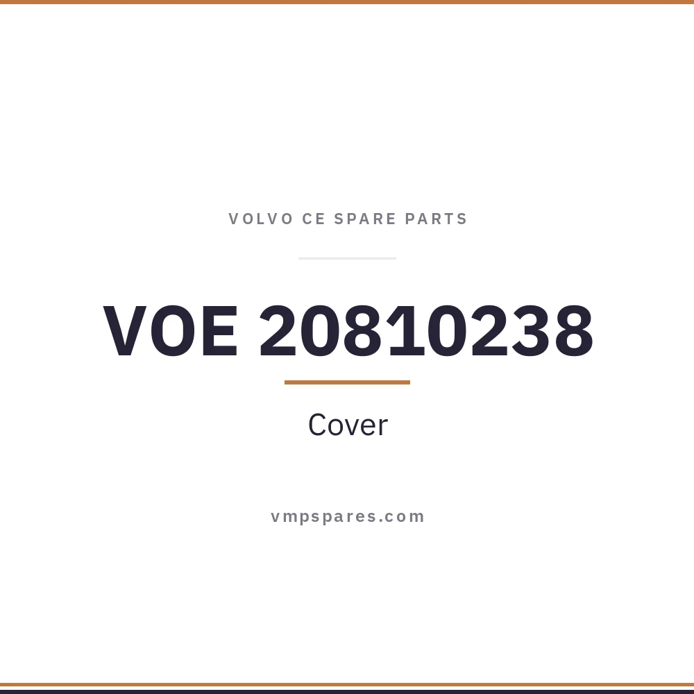 VOE 20810238 – Cover