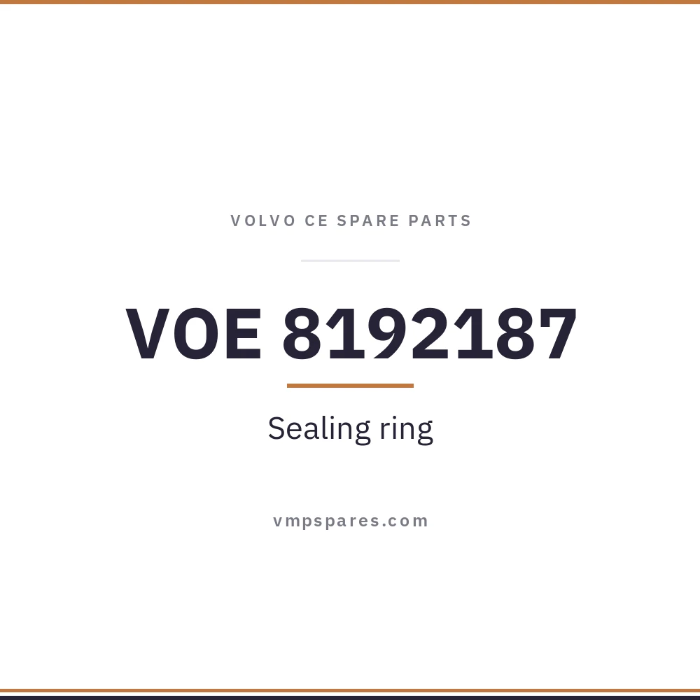 VOE 8192187 – Sealing ring