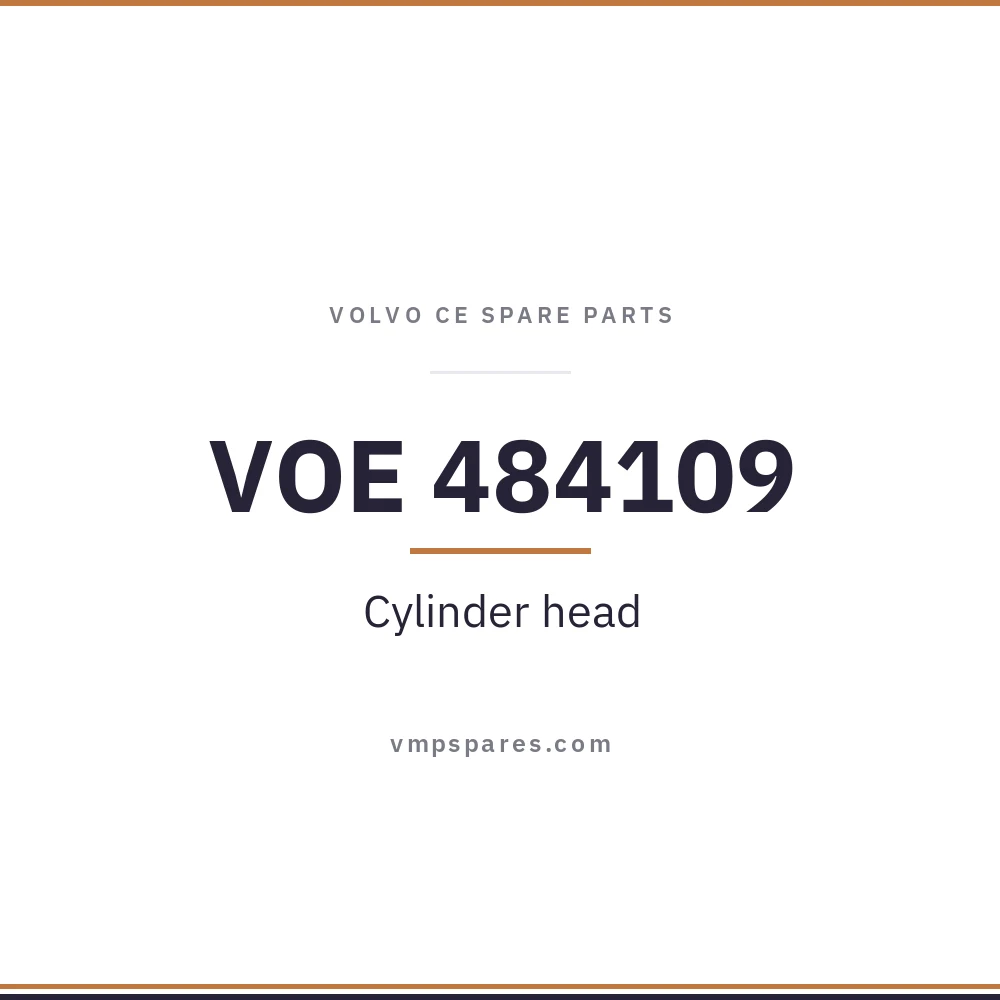 VOE 484109 – Cylinder head