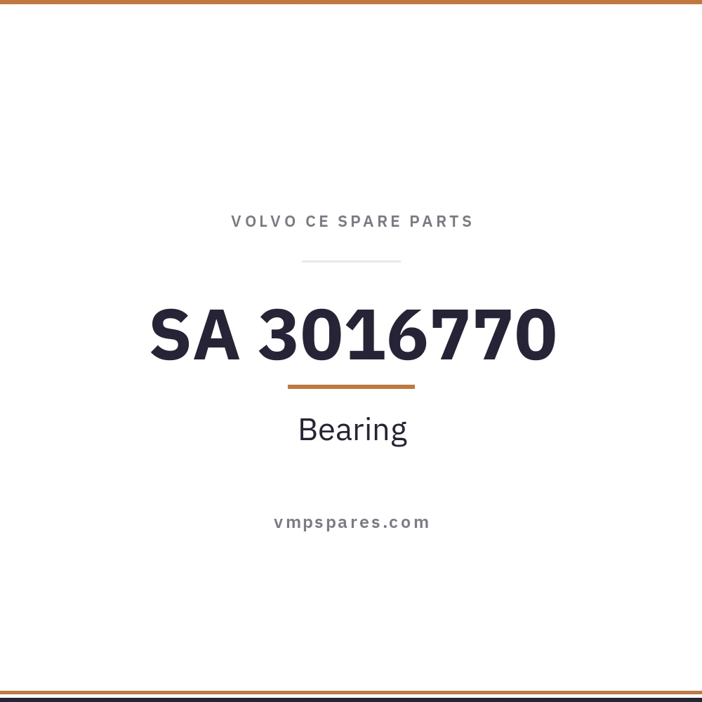 SA 3016770 – Bearing