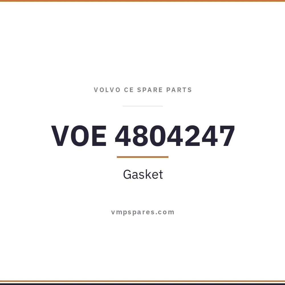 VOE 4804247 – Gasket