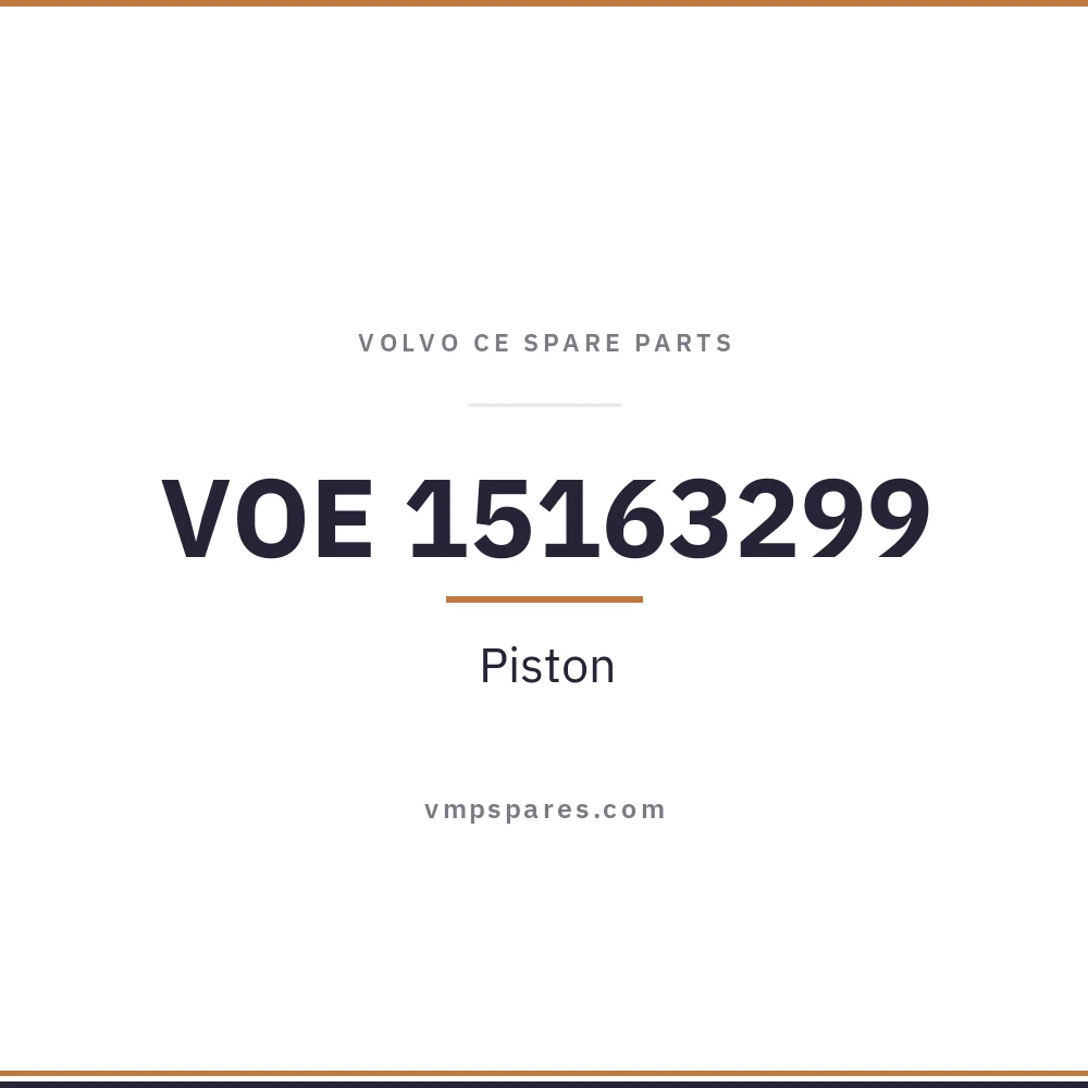 VOE 15163299 – Piston