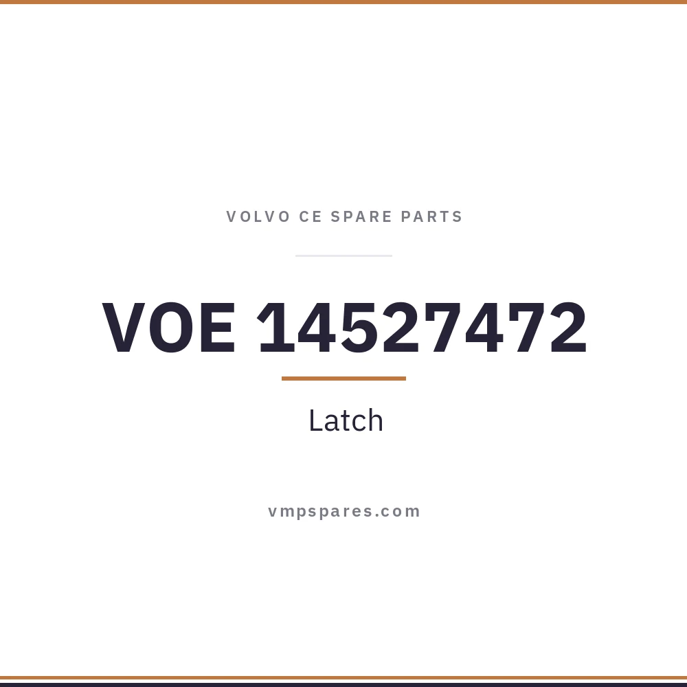 VOE 14527472 – Latch