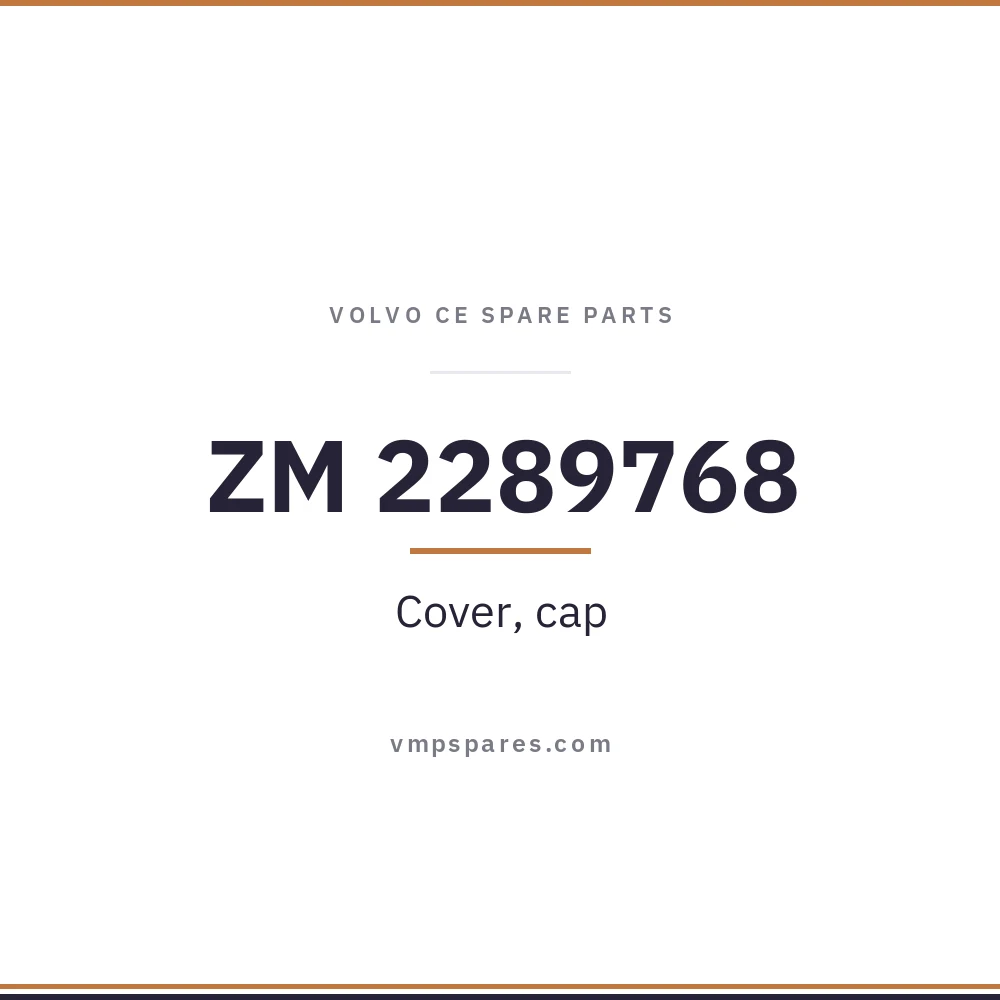 ZM 2289768 – Cover, cap