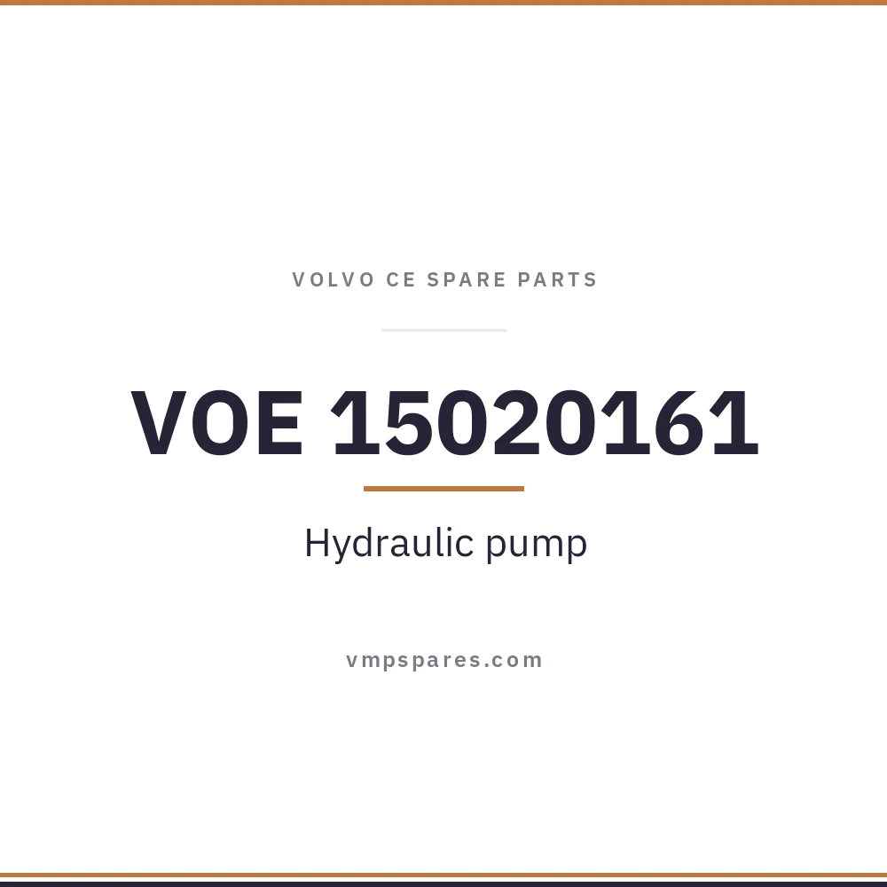 VOE 15020161 – Hydraulic pump