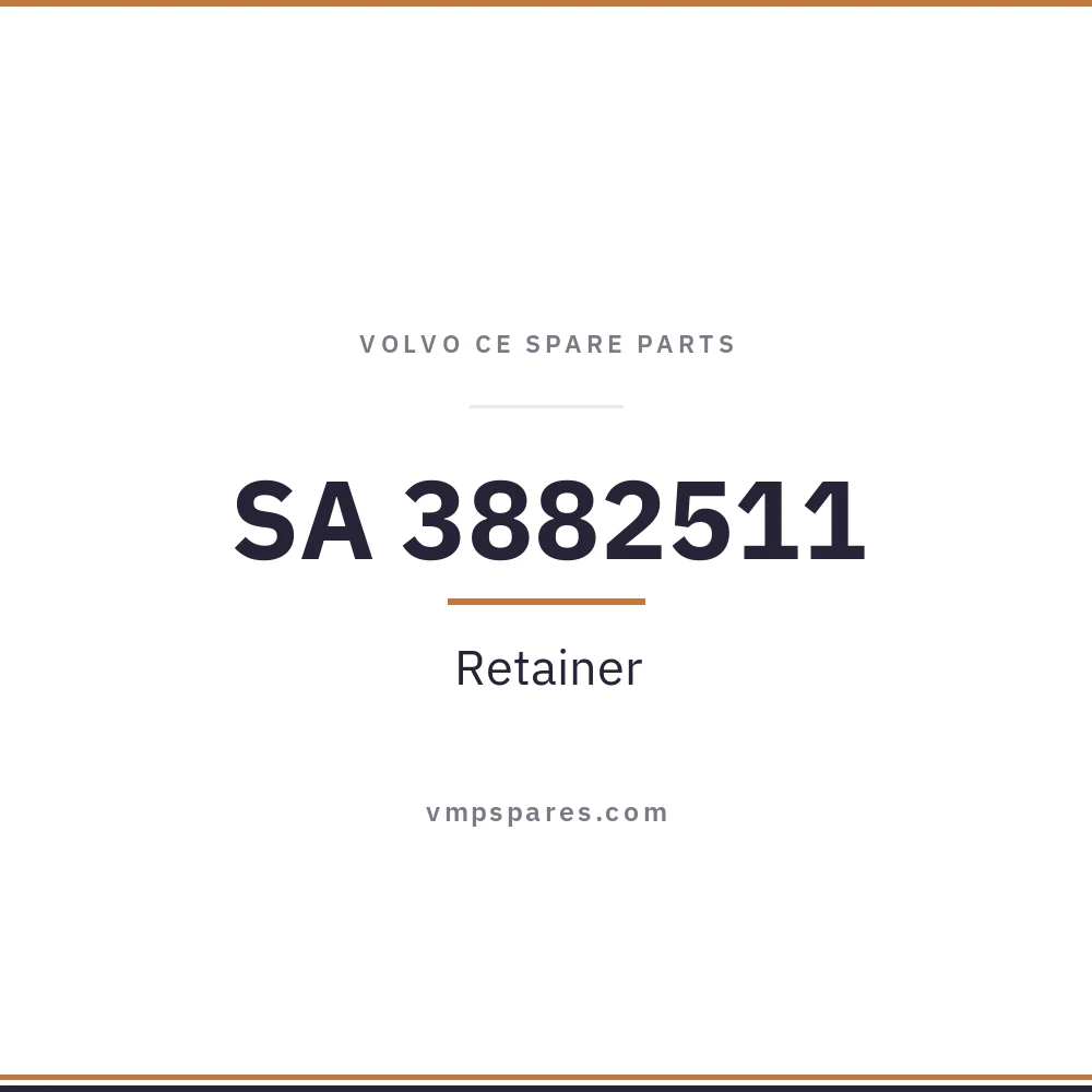 SA 3882511 – Retainer