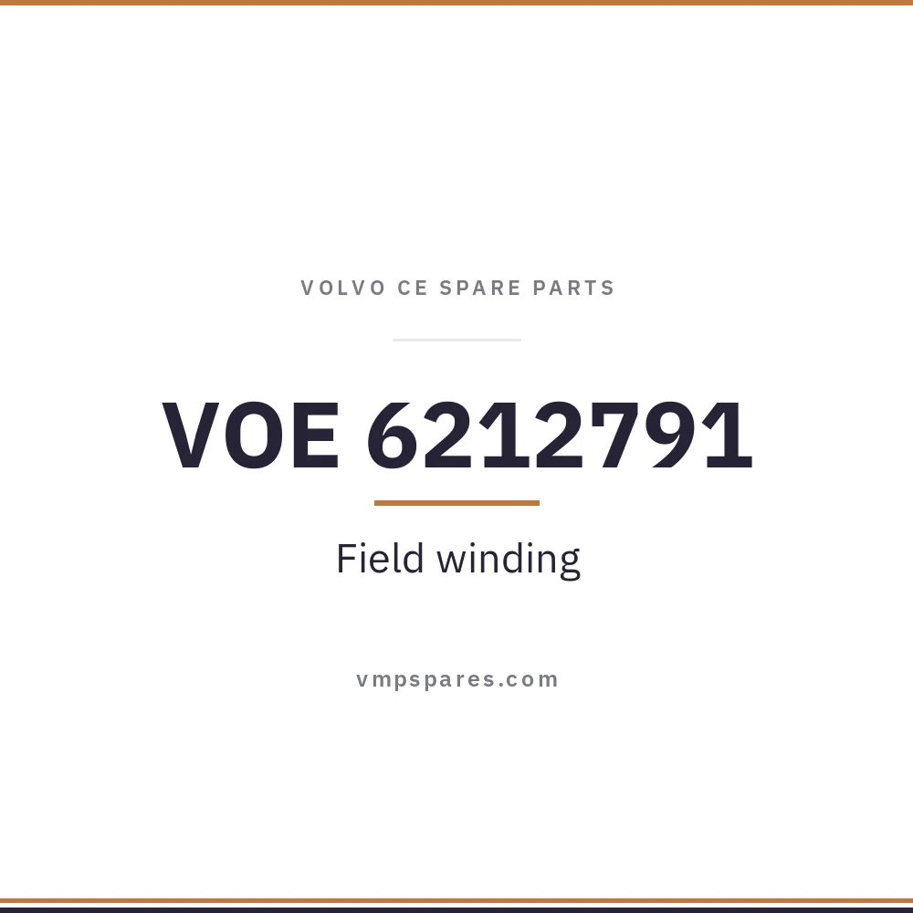 VOE 6212791 – Field winding
