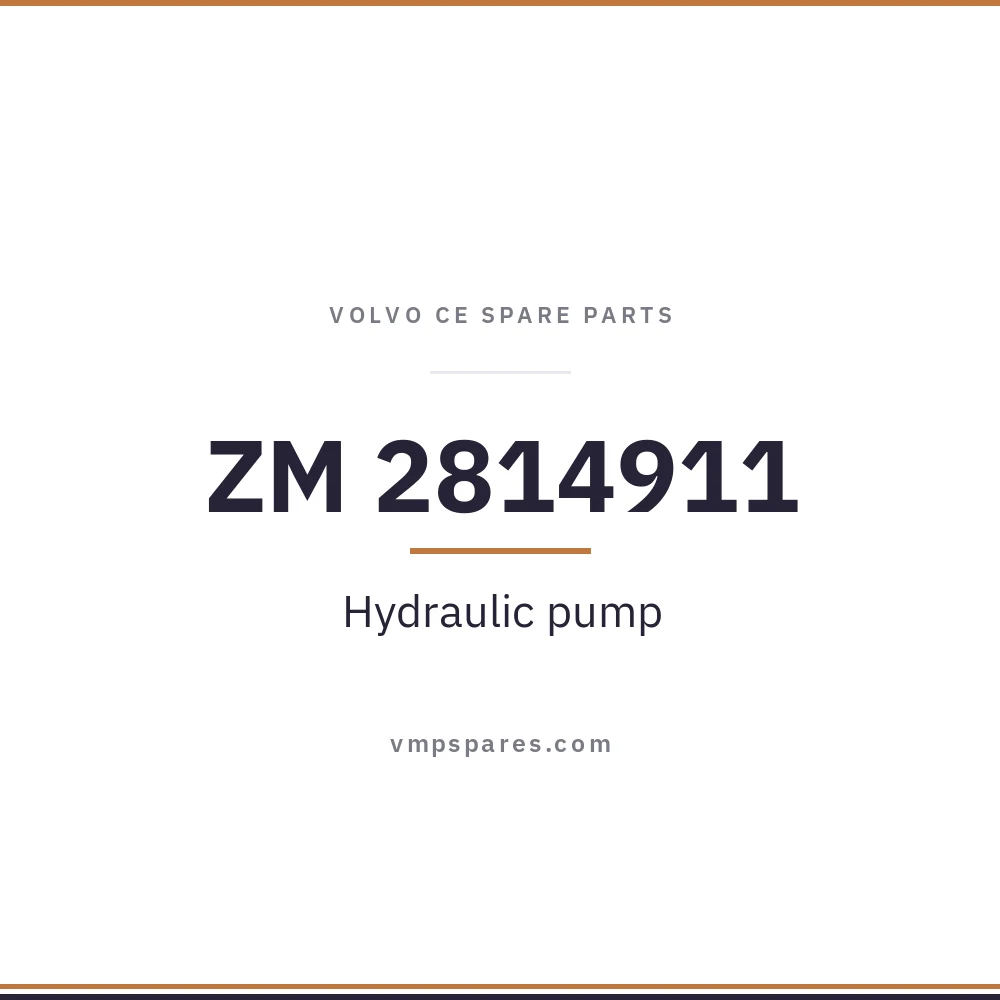ZM 2814911 – Hydraulic pump
