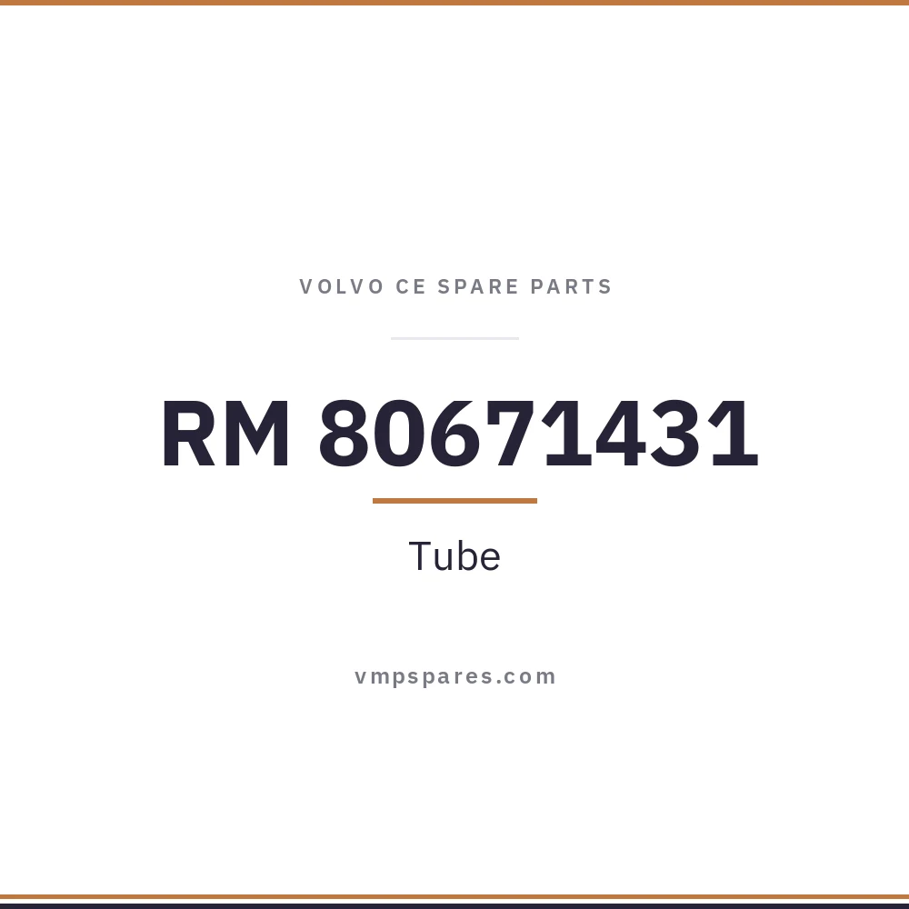 RM 80671431 – Tube