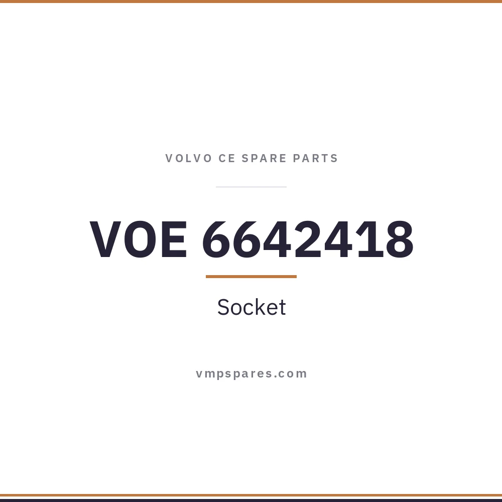 VOE 6642418 – Socket